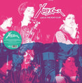 the album cover for X-Ray Spex - Live At The Roxy Club