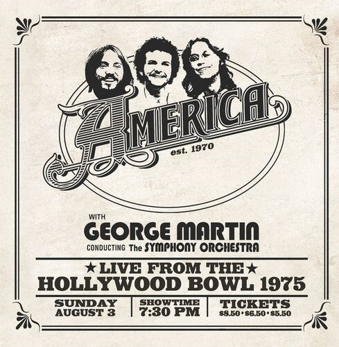 America - America: Live At The Hollywood Bowl 1975 CD