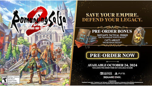 Romancing SaGa 2: Revenge Of The Seven for Nintendo Switch - Switch