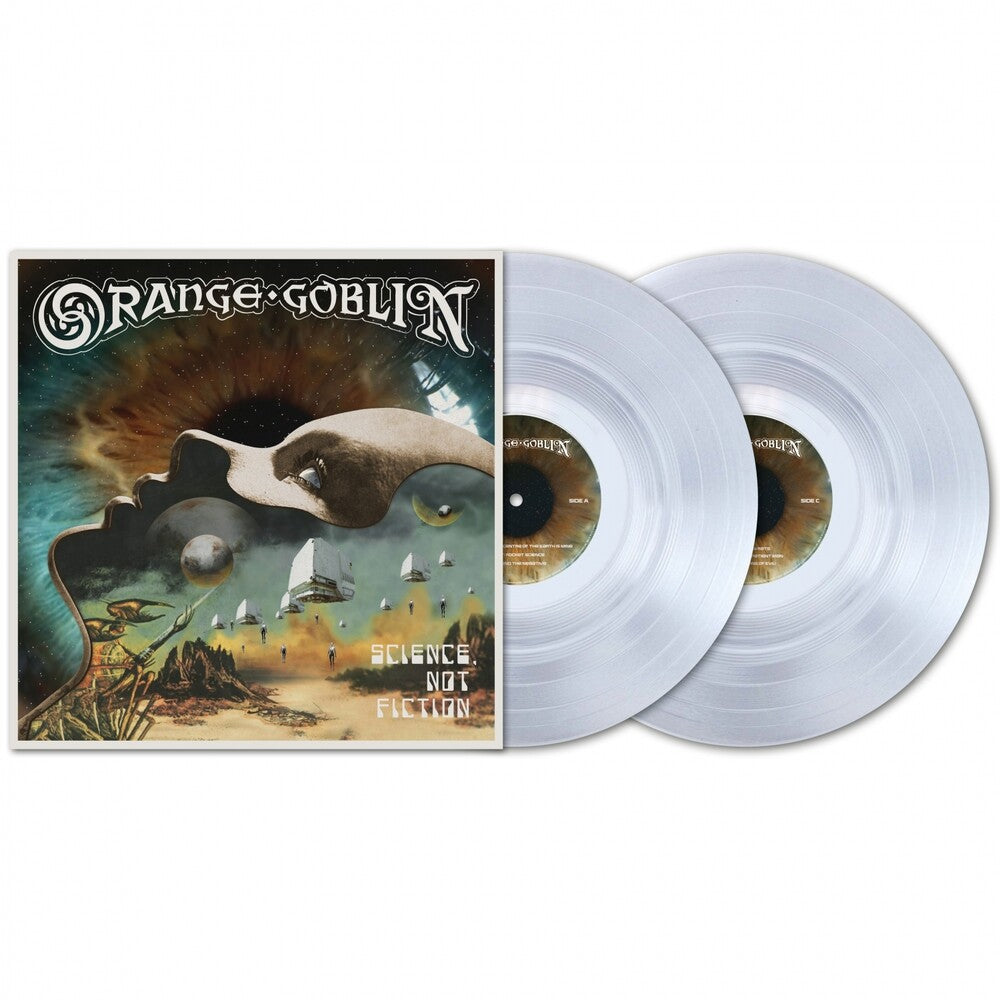 the album cover for Orange Goblin - Science Not Fiction [Clear Vinyl] (Ofgv) (Uk)