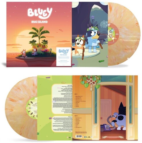 Rug Island - Sunset Orange Colored Vinyl Vinyl