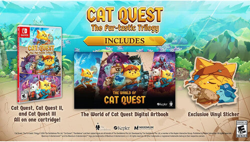 Cat Quest: The Fur-Tastic Trilogy for Nintendo Switch - Switch