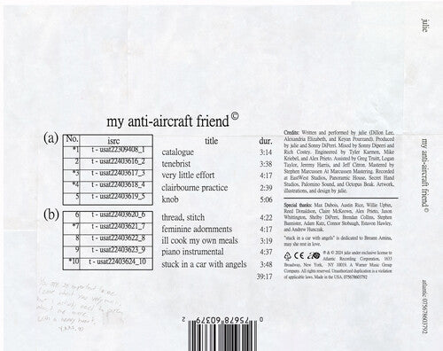 Julie - my anti-aircraft friend CD