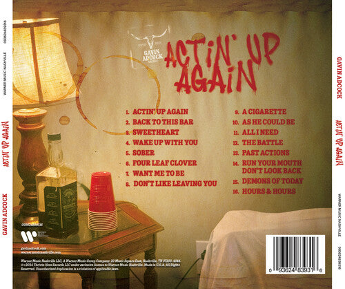Gavin Adcock - Actin' Up Again CD