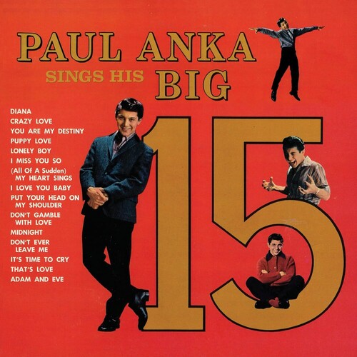 Paul Anka - Paul Anka Sings His Big 15 Vinyl