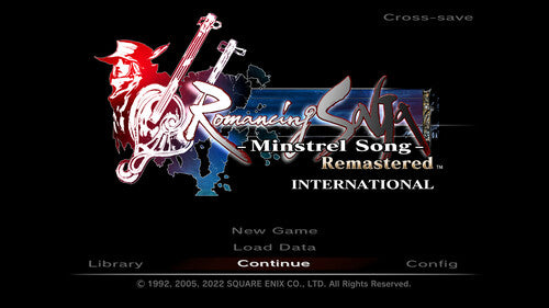 Romancing Saga-Minstrel-Remastered International for Playstation 5 - PS5