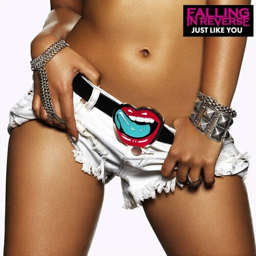 Falling in Reverse - Just Like You - Anniversary Edition- Clear W/Neon Pink Splatter Vinyl