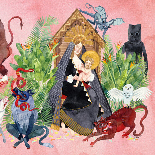 Father John Misty - I Love You, Honeybear Single LP Pearlescent Red Vinyl