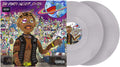 the album cover for Juice WRLD - The Party Never Ends [Indie Exclusive 2 Metallic Glacier LP]