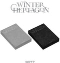 the album cover for Got7 - Winter Heptagon (Post) (Stic) (Phob) (Phot) (Asia)