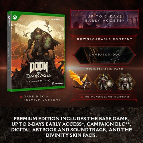 Doom The Dark Ages Premium Edition for Xbox Series X - Xbox Series X