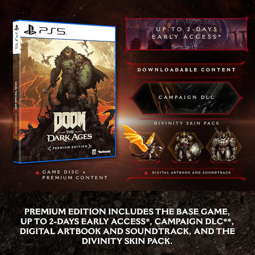 Doom The Dark Ages Premium Edition for Xbox Series X - Xbox Series X