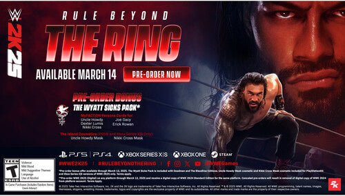 WWE 2K25 for Playstation 5 - PS5