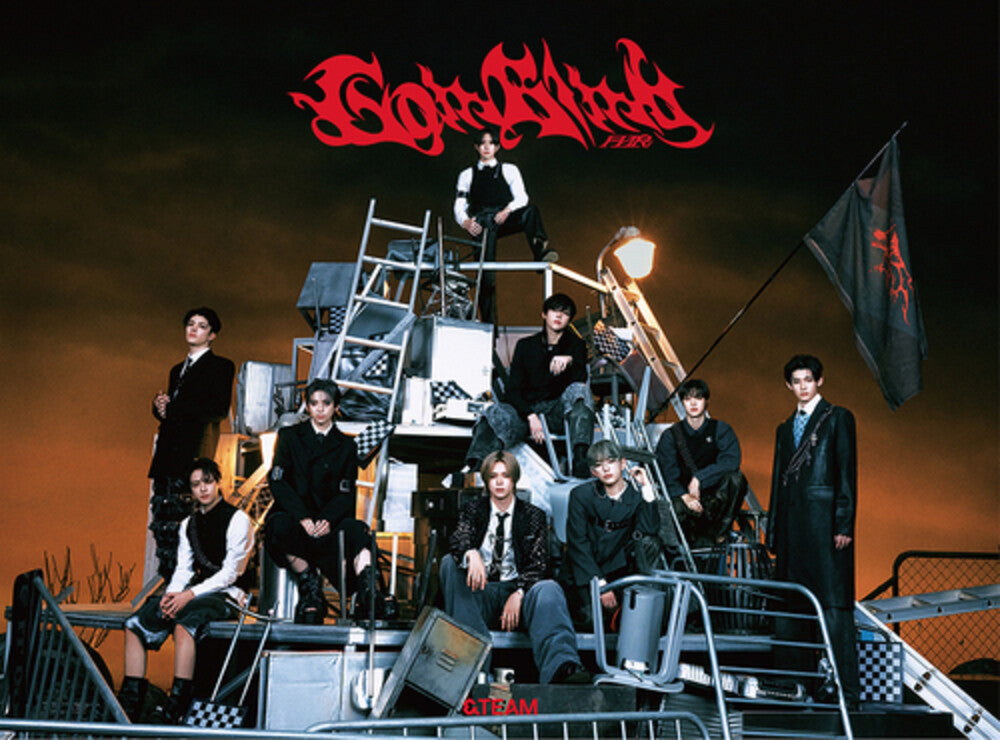 the album cover for &TEAM - Go In Blind - Limited Edition (Jpn)