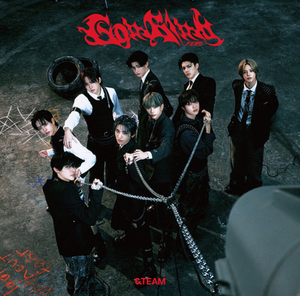 the album cover for &TEAM - Go In Blind - Regular Edition (Jpn)