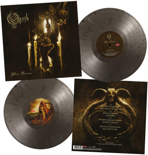 Opeth - Ghost Reveries - Limited 180-Gram Black & Silver Marble Colored Vinyl with Poster Vinyl