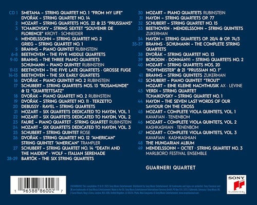 Guarneri Quartet - Guarneri Quartet: The Complete Recordings 1965-2005 CD