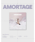 the album cover for Jisoo - Amortage - Pink Version (Post) (Stic) (Phob)