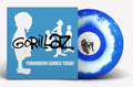 Gorillaz - Tomorrow Comes Today EP (white and blue colour-in-colour) Vinyl