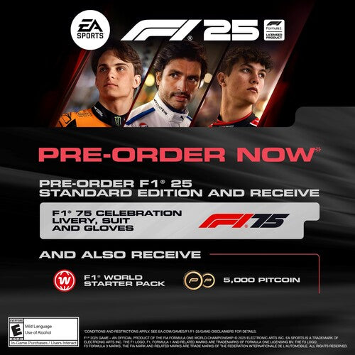 F1 25 for Playstation 5 - PS5