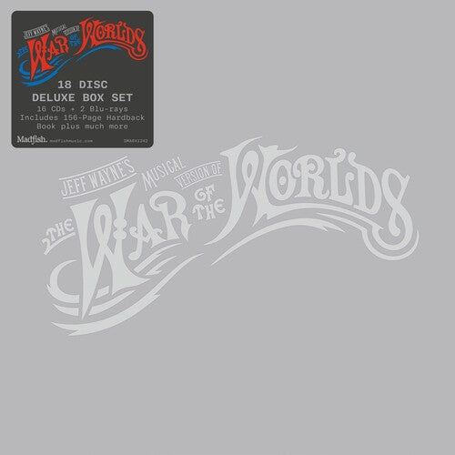 Jeff Wayne - Musical Version Of The War Of The Worlds - Deluxe Collectors Edition 16CD Incl. 2 Blu-Ray, 156pg Hardback Book CD