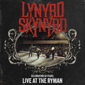 the album cover for Lynyrd Skynyrd - Celebrating 50 Years - Live At The Ryman [2 LP Indie exclusive Gold]