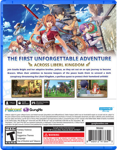 Trails In The Sky 1st Chapter for Playstation 5 - PS5