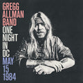 Gregg Allman - One Night In Dc, May 15, 1984 CD