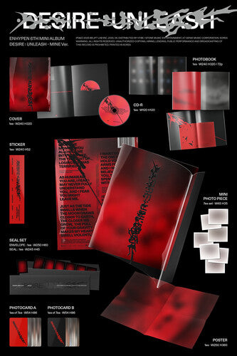 ENHYPEN - Desire : Unleash [mine Ver.] CD