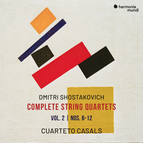 Cuarteto Casals - Shostakovich: Complete String Quartets Vol.2 - Nos. 6-12 CD