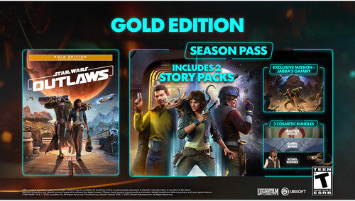 Star Wars Outlaws Gold Edition for Nintendo Switch 2 (Game-Key Card) - Switch 2