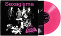 the album cover for SEXAGISMA - FROM THE BATCAVE 1981-1985 -  [Pink Vinyl]