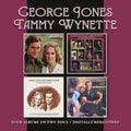 the album cover for George Jones  / Wynette,Tammy - We Go Together / We Love To Sing About Jesus (Uk)