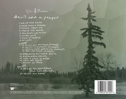 Tyler Braden - Devil And A Prayer CD