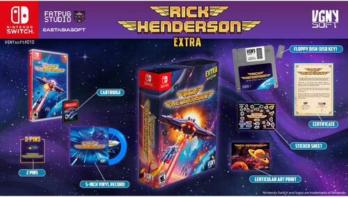 Rick Henderson Extra Edition for Nintendo Switch - Switch