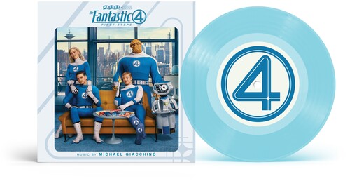 Michael Giacchino & Andrea Datzman - The Fantastic Four: First Steps Main Theme / Let Us Be Devoured (Original Soundtrack) Vinyl