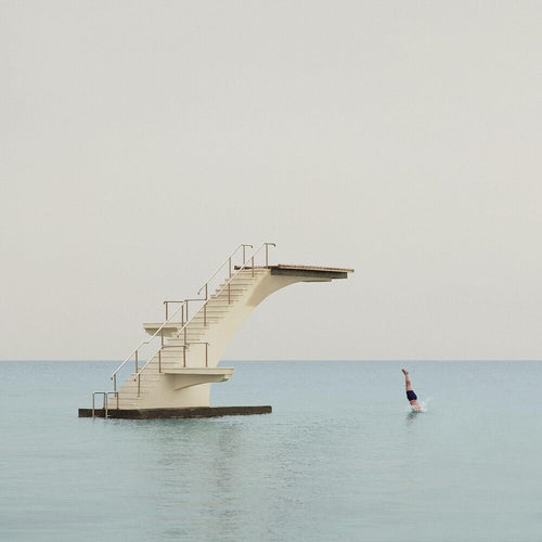 the album cover for Almost Monday - Dive (Pict)
