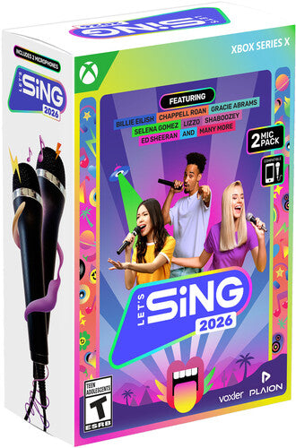 Lets Sing 2026 + 2 Mics for Xbox Series X - Xbox Series X