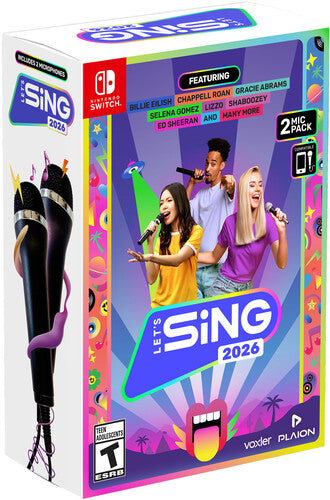 Lets Sing 2026 + 2 Mics for Nintendo Switch - Switch