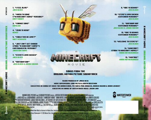 Jack Black - A Minecraft Movie (Songs from the Original Motion Picture Soundtrack) CD
