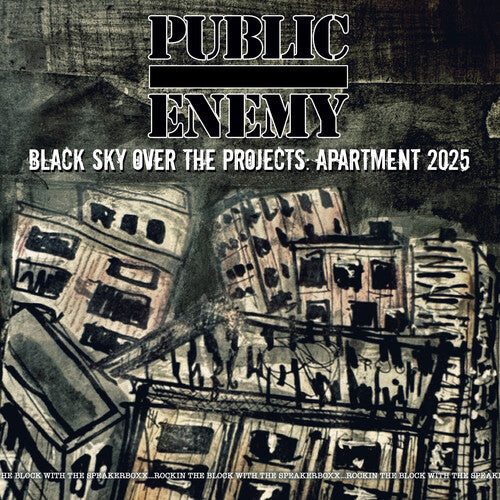 Public Enemy - Black Sky Over The Projects: Apartment 2025 CD