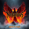 the album cover for Nefarious - Addicted To Power