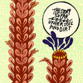 the album cover for The Story So Far - Under Soil And Dirt [Violet with Black Splatter Colored Vinyl]
