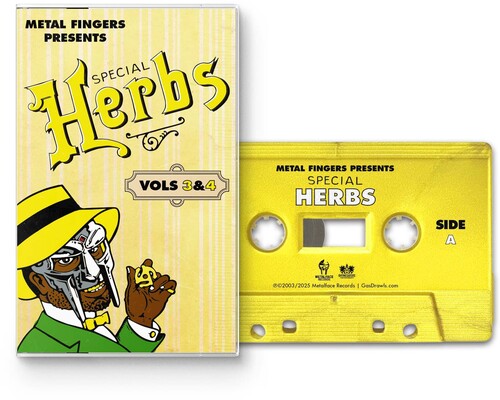 MF Doom - Metal Fingers Presents: Special Herbs Vol. 3 & 4 Cassette