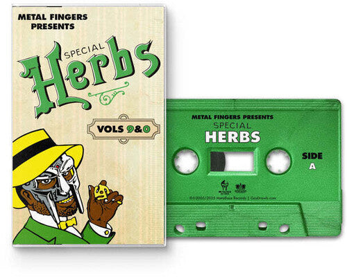 MF Doom - Metal Fingers Presents: Special Herbs Vol. 9 & 10 Cassette