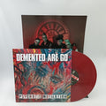 the album cover for Demented Are Go - Psychotic Mutilation - Smokey Bloodred [Colored Vinyl]