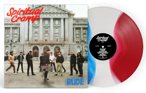 Spiritual Cramp - Rude      (Blue/White/Red 3 Color Stripe Colorway) Vinyl