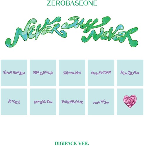 Zerobaseone - Never Say Never    [DIGIPACK ver.] CD
