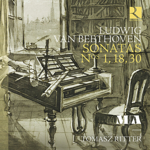 Tomasz Ritter - Beethoven: Sonatas Nos. 1, 18 & 30 CD
