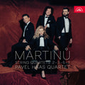 the album cover for Pavel Haas - Bohuslav Martinu: Str Qrts 2 3 5 & 7